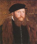 Portrait of an Unknown Man in a Black Cap John Bettes the Elder